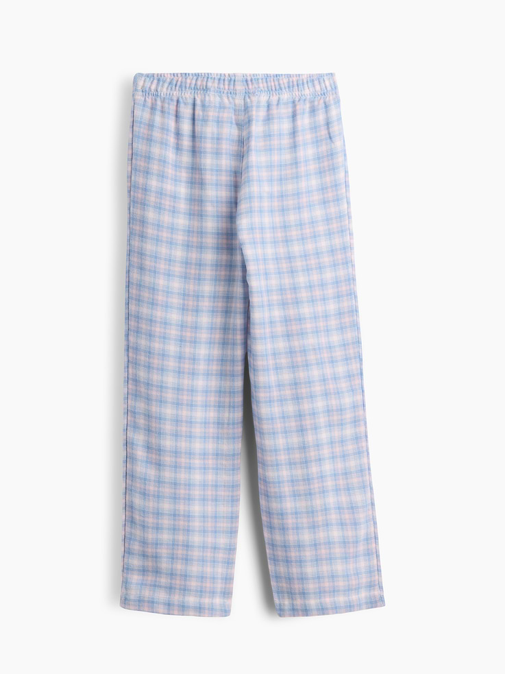 Image 3 of 3, Kids Plaid Flannel PJ Pants
