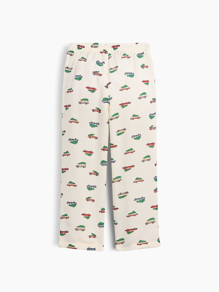 Image number 3 showing, Kids X-Mas Tree Flannel PJ Pants