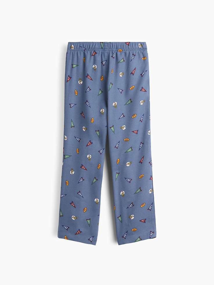Image number 3 showing, Kids Print Flannel PJ Pants