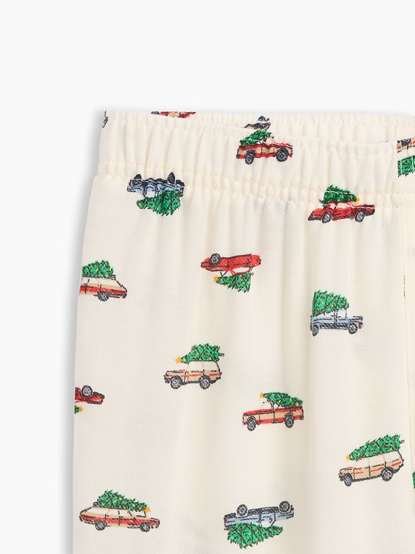 Kids X-Mas Tree Flannel PJ Pants