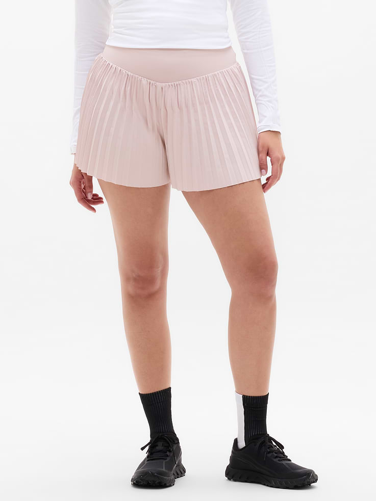 Image number 5 showing, Featherweight Plissé Run Short