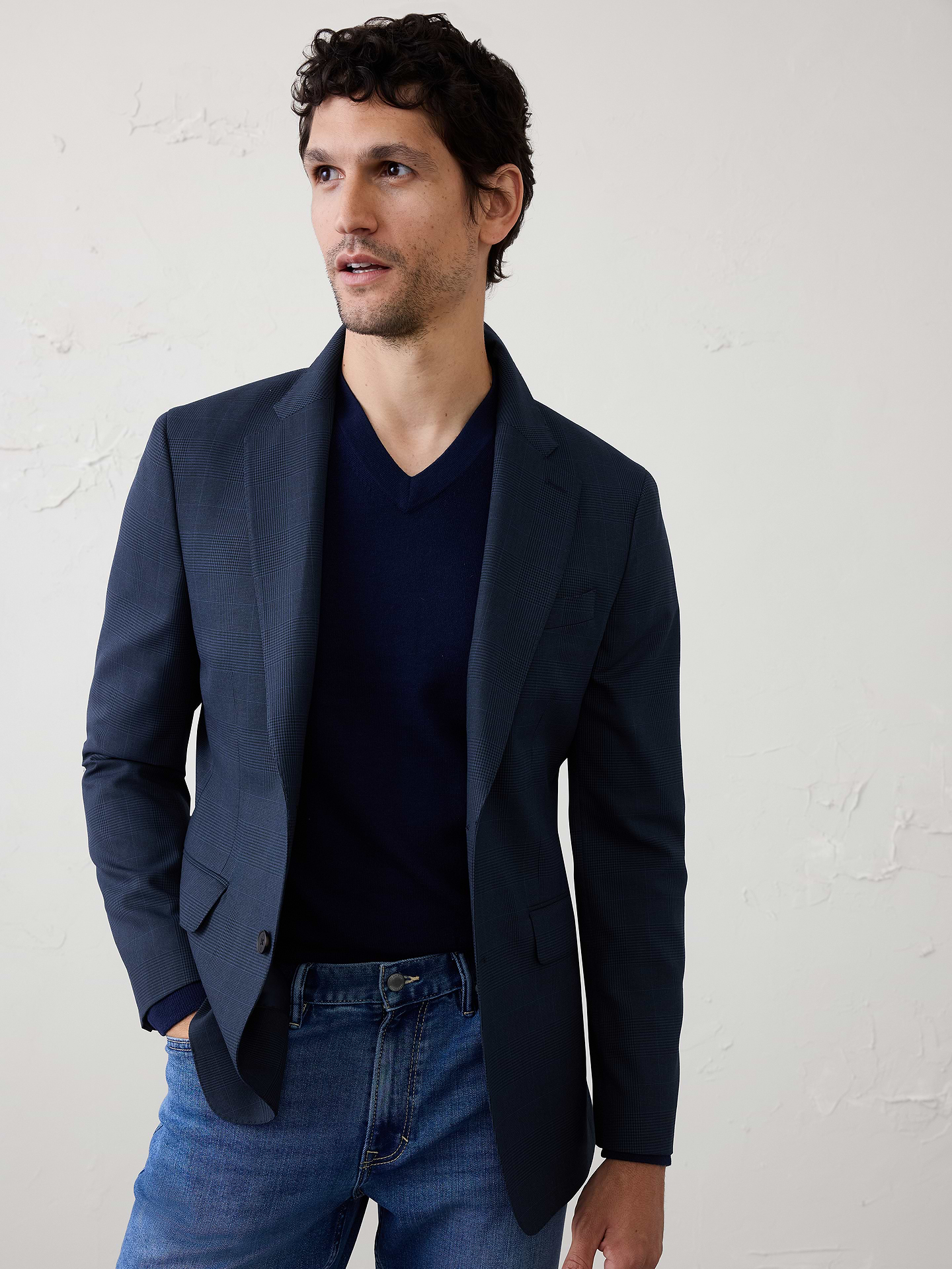 Image number 1 showing, Prince of Wales Suit Jacket