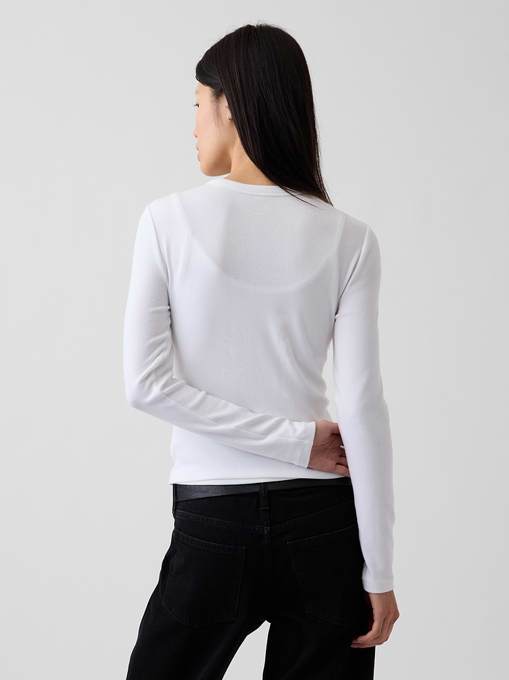 L'image numéro 3 présente Cardigan moderne ras du cou