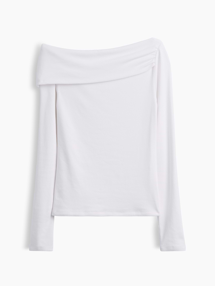 Image number 5 showing, Modern Asymmetrical T-Shirt