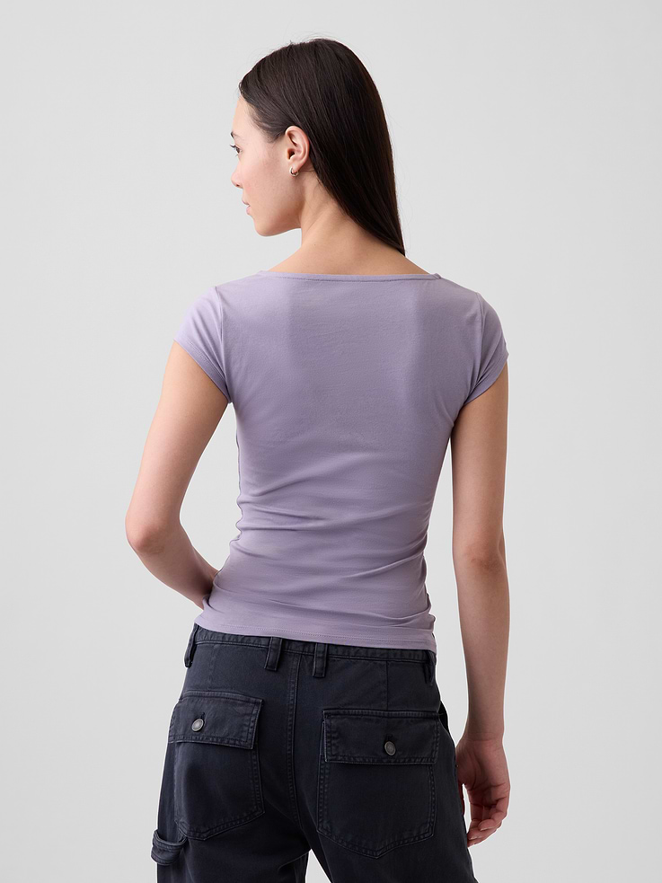Image number 3 showing, CloseKnit Jersey V-Neck T-Shirt