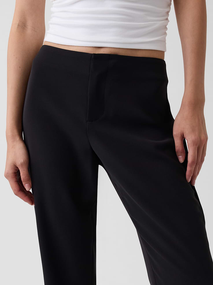Image number 5 showing, Low Rise Twill Flare Pants