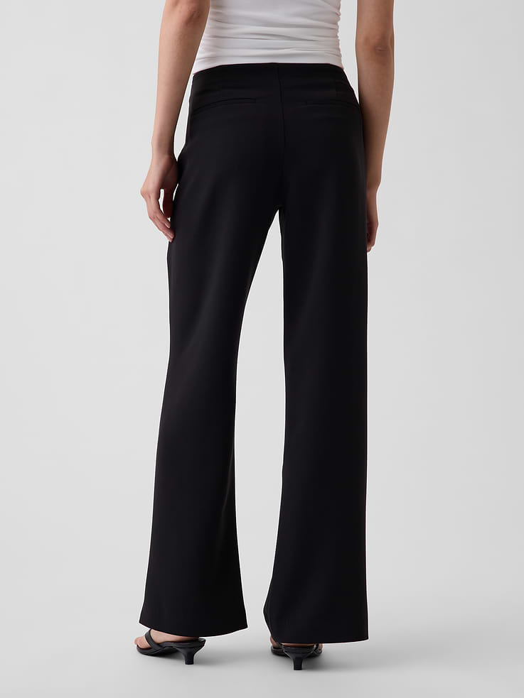 Image number 4 showing, Low Rise Twill Flare Pants