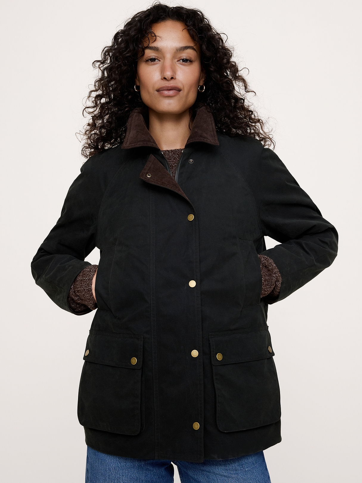Archive Reissue Waxed Cotton Utility Jacket | Banana Republic