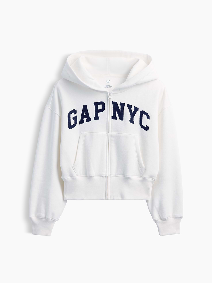 Image number 6 showing, Kids VintageSoft Oversized Logo Zip Hoodie