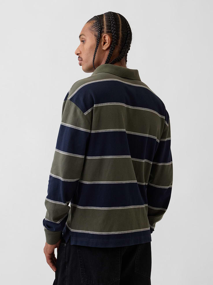 Image number 3 showing, Oversized Pique Polo Shirt