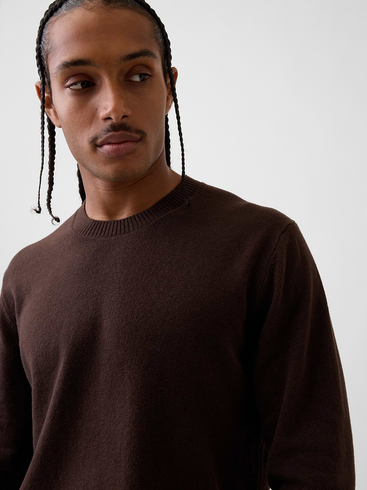 Image number 4 showing, CashSoft Crew Sweater