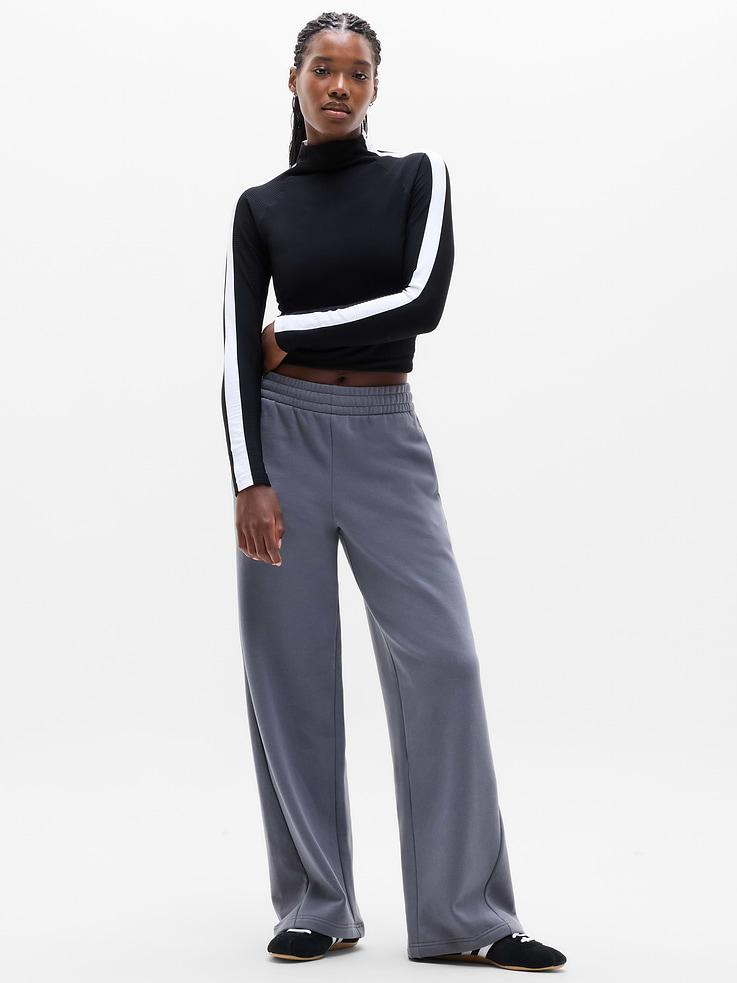 Image number 1 showing, Forever Fleece Classic Wide Leg