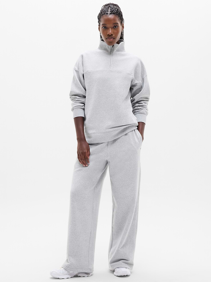 Image 2 of 7, Forever Fleece 1/4 Zip Sweatshirt
