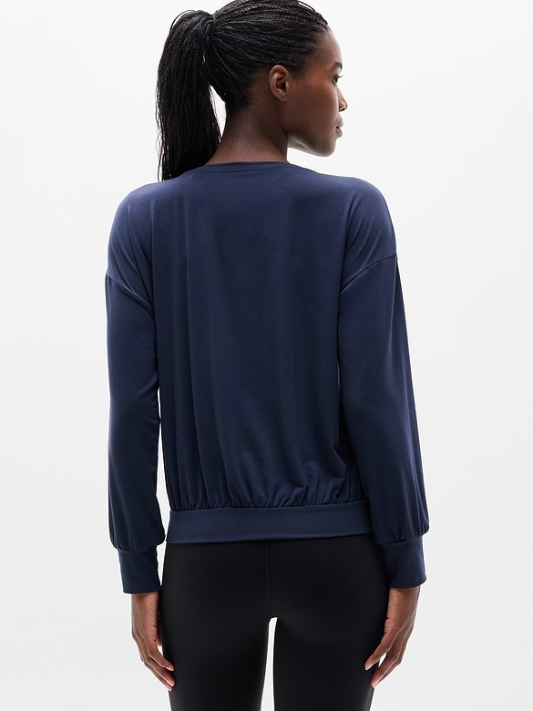 Move With Ease V-Neck Top