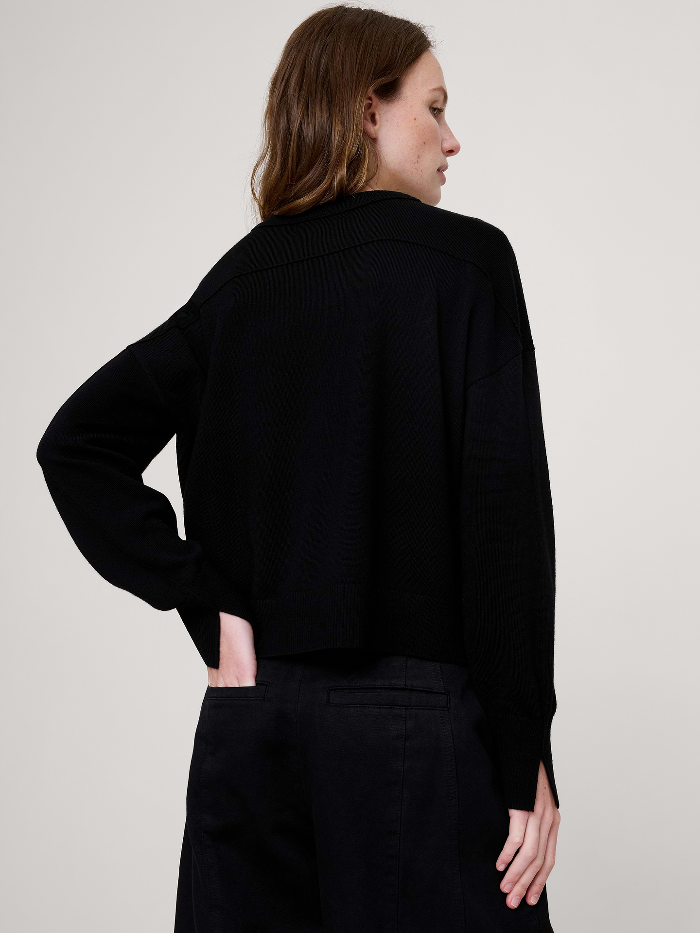 Image number 6 showing, Merino Crew-Neck Sweater