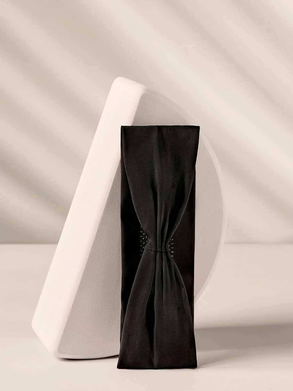 Image 4 of 4, The Hair Edit Lotus Soft Pleated Headband