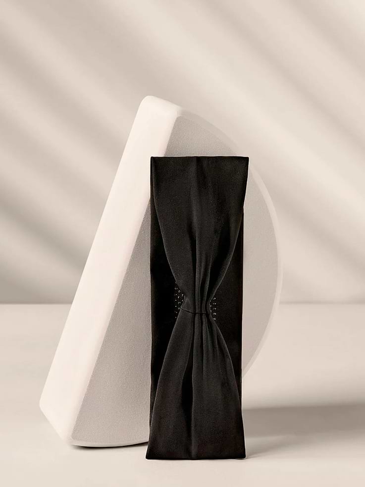Image number 4 showing, The Hair Edit Lotus Soft Pleated Headband