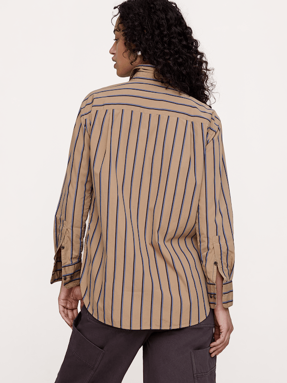 The Oversized Shirt in Cotton Poplin