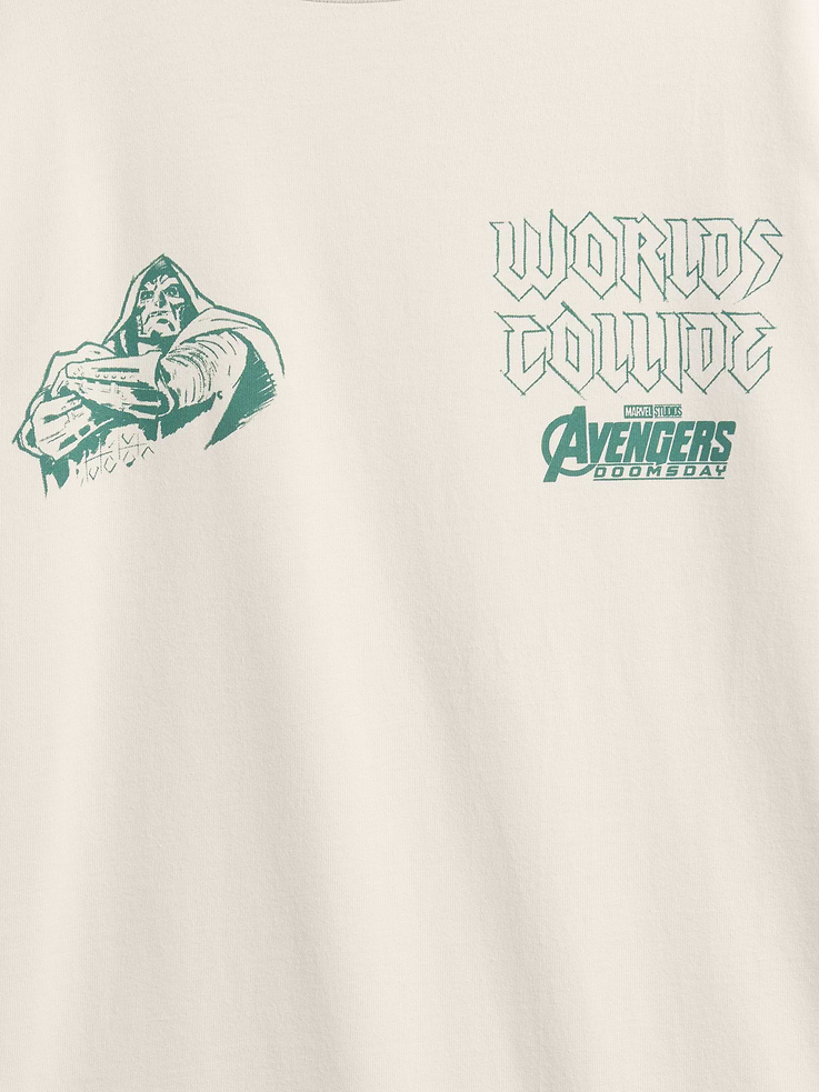 Image 3 of 3, Kids Marvel Relaxed Graphic T-Shirt