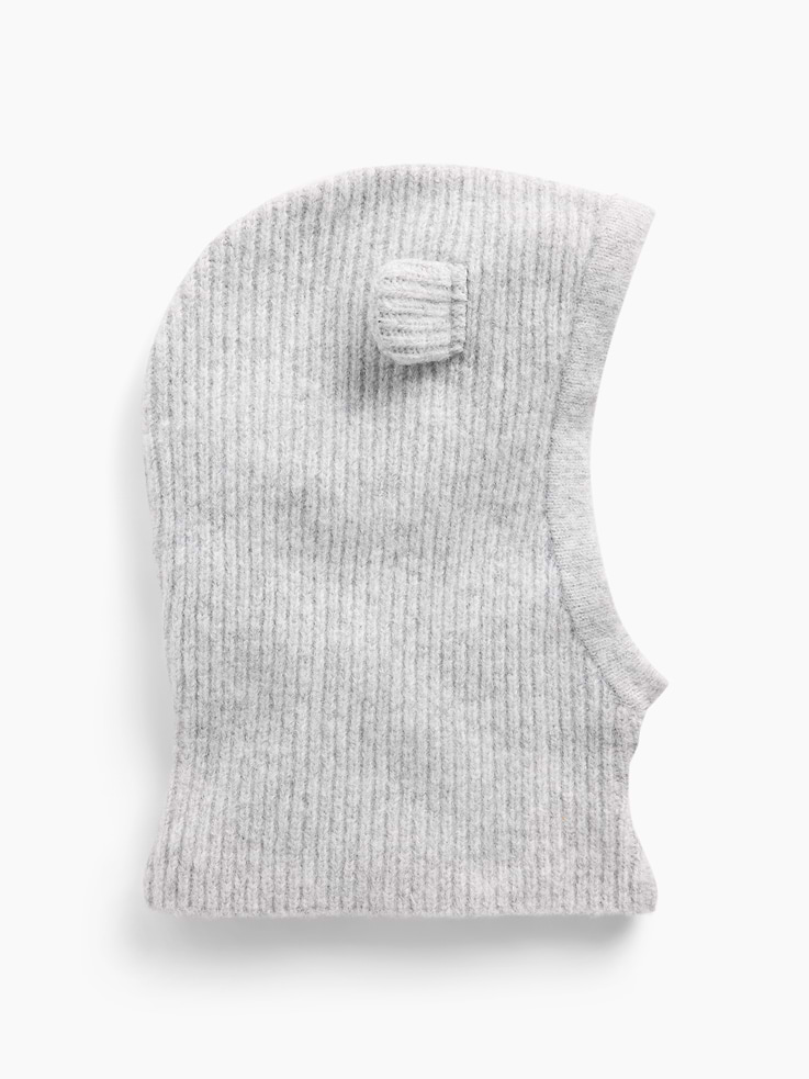 L'image numéro 1 présente Passe-montagne d’ourson en tricot pour Bébé et Tout-petit