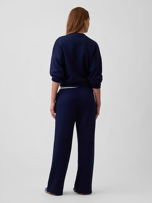 Relaxed Straight-Leg Sweatpants