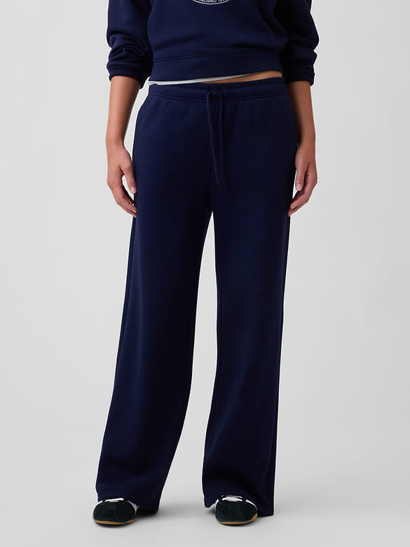 Relaxed Straight-Leg Sweatpants