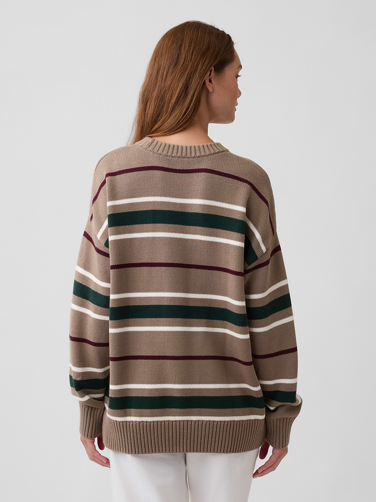 Image 2 of 5, Oversized Crewneck Sweater