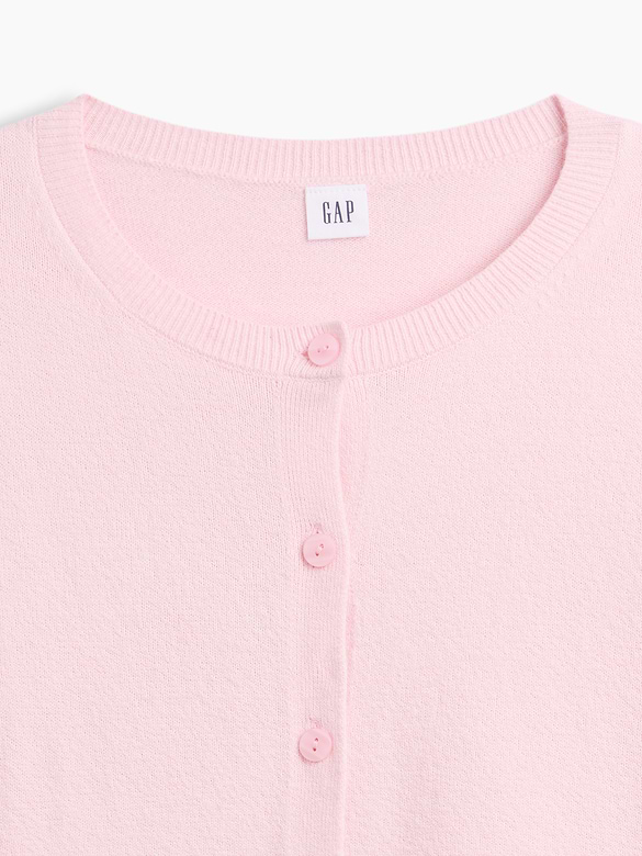 CashSoft Crewneck Cardigan