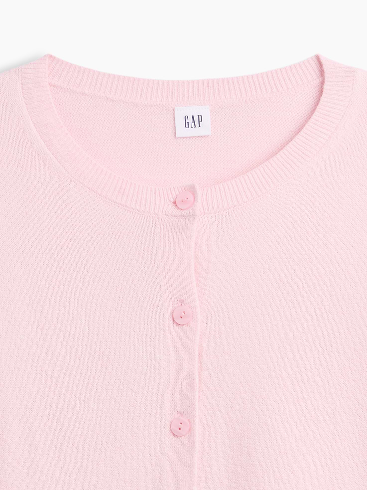 Image number 4 showing, CashSoft Crewneck Cardigan