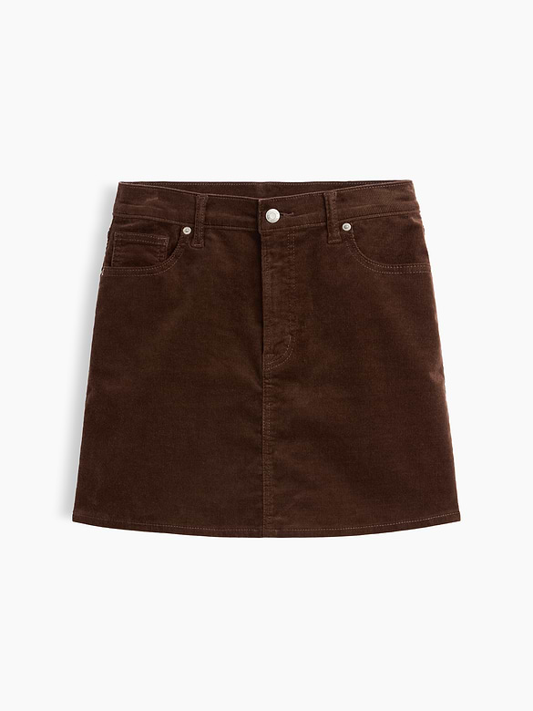 Corduroy Mini Skirt