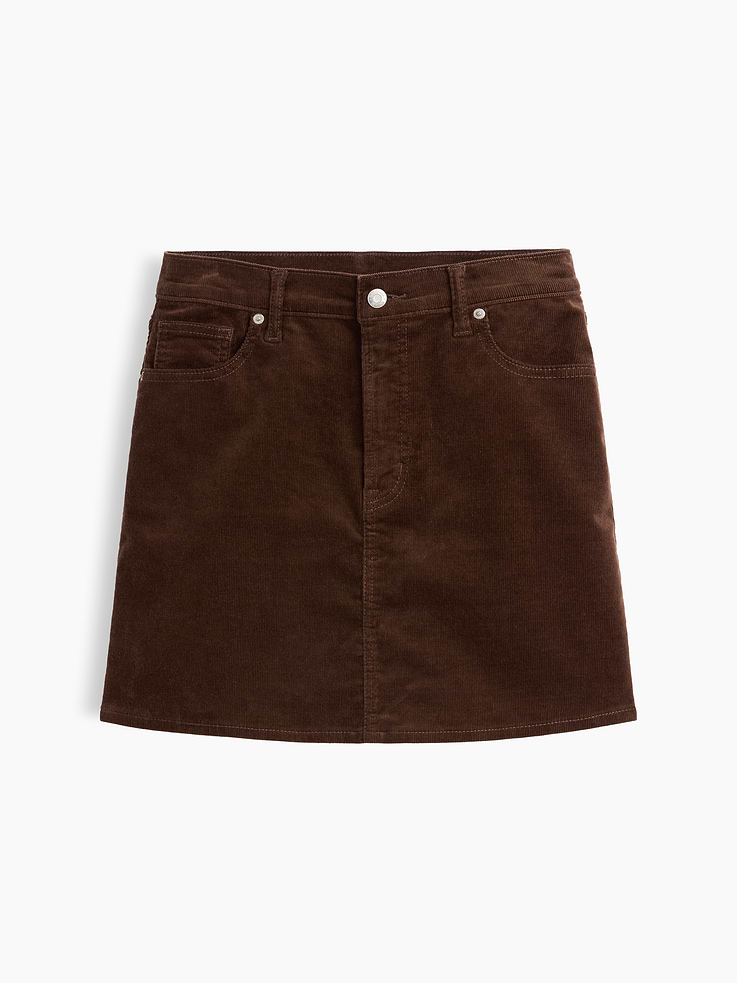 Image 5 of 5, Corduroy Mini Skirt