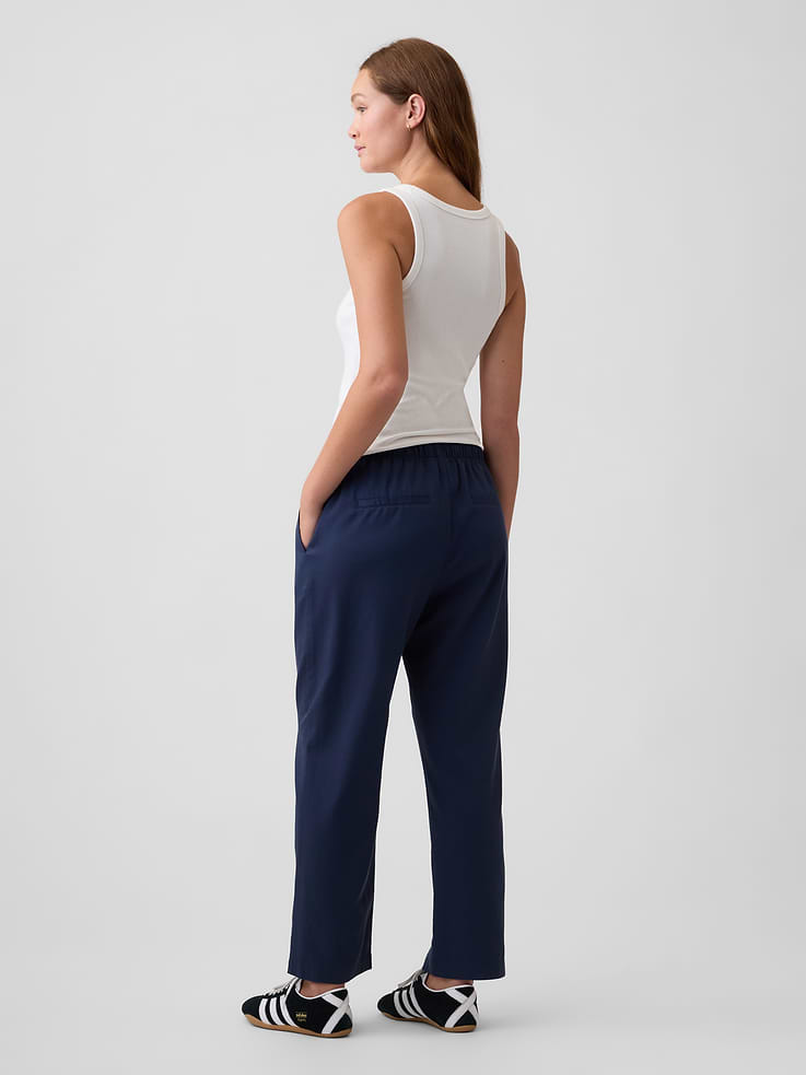 Image number 4 showing, Mid Rise Easy Twill Pants