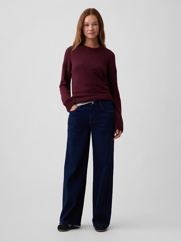 Cashsoft Relaxed Crewneck Sweater