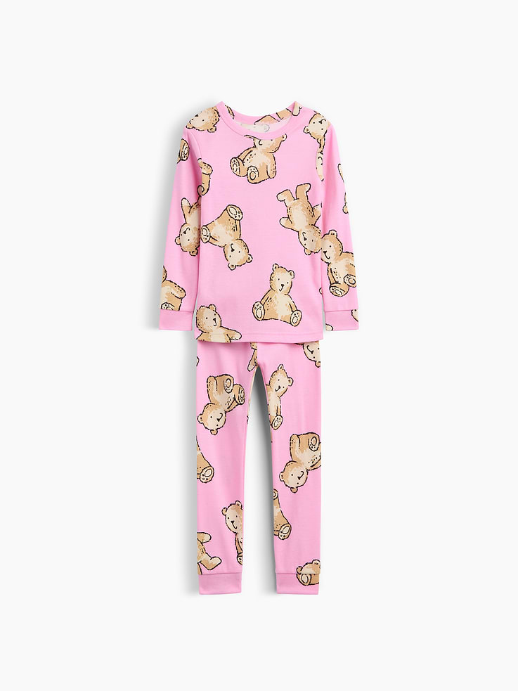 Image number 1 showing, babyGap Brannan Bear Print PJ Set
