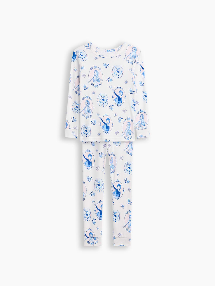 Image number 1 showing, babyGap × Disney Frozen Print PJ Set