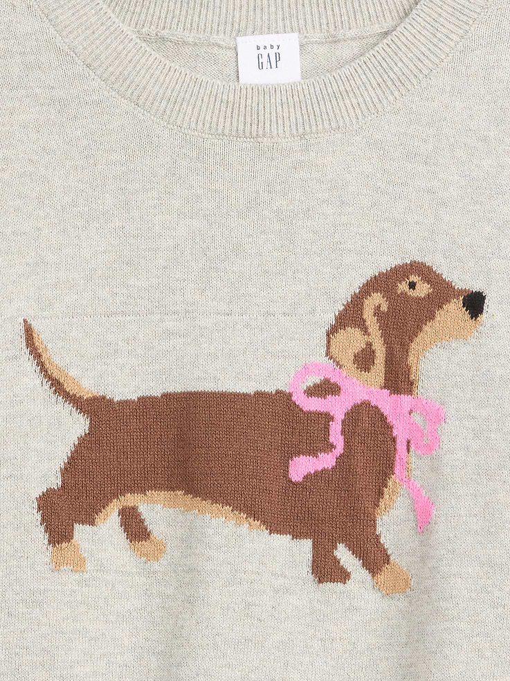 Image number 2 showing, babyGap Intarsia Crewneck Sweater
