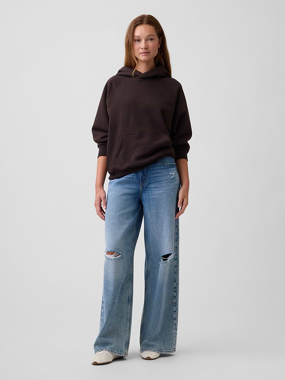 Oversized Fleece Hoodie