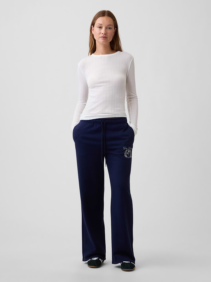 Image number 3 showing, Essential Ribbed Pointelle T-Shirt