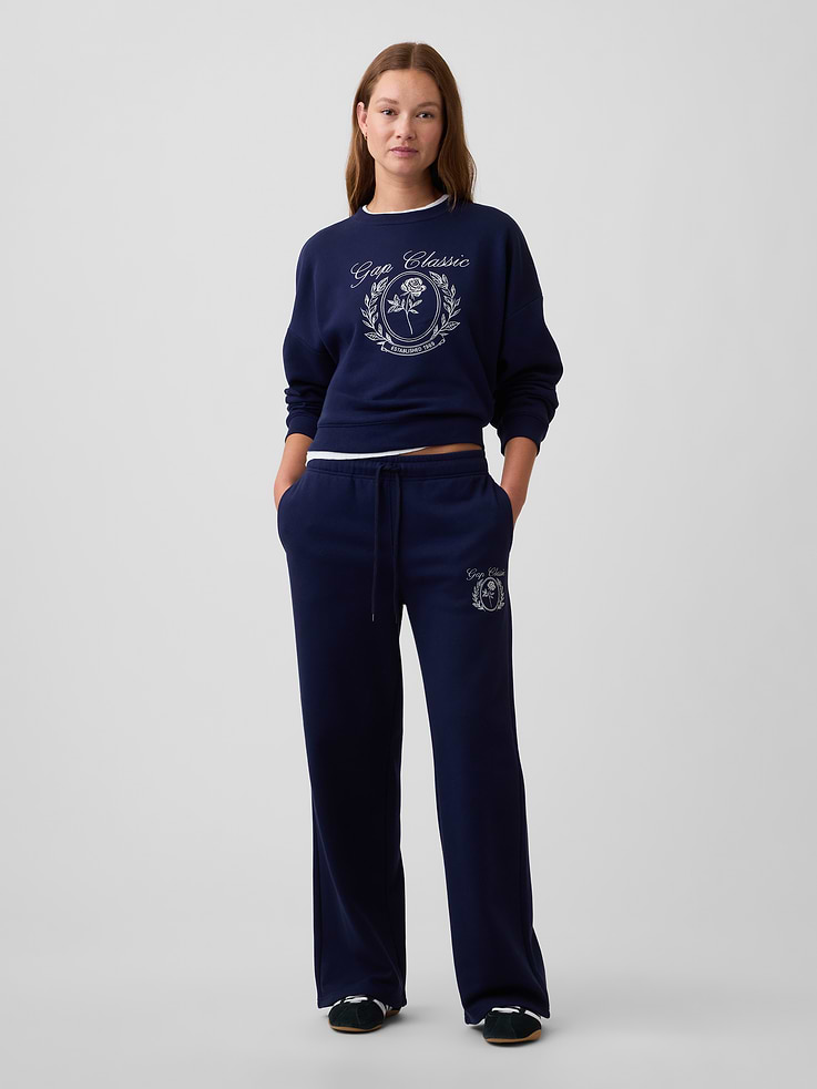 Image number 3 showing, Relaxed Wedge Crewneck Sweatshirt