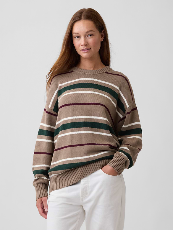 Oversized Crewneck Sweater