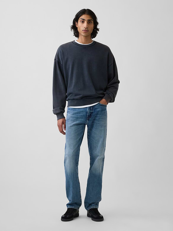 Relaxed Straight Jeans