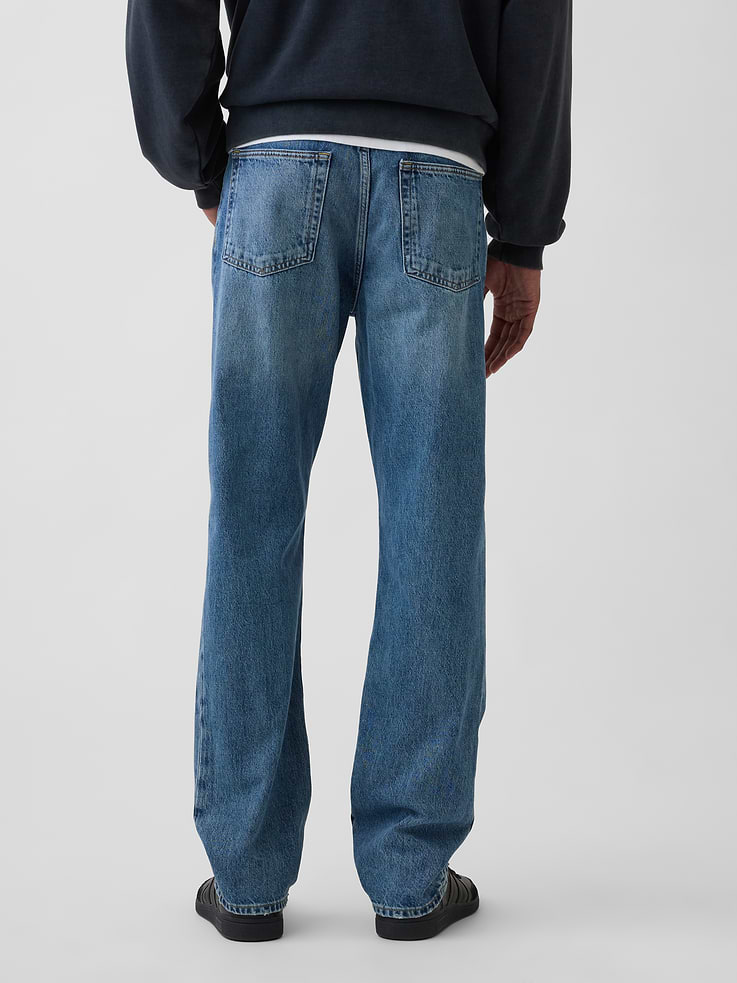Image number 4 showing, Relaxed Straight Jeans