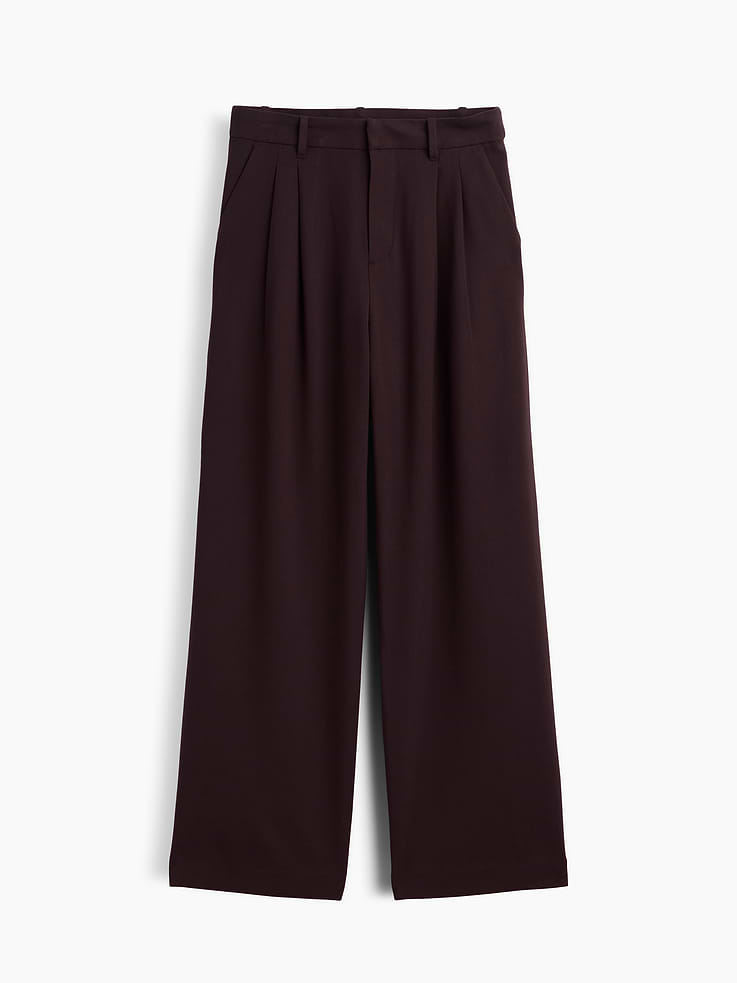 Image number 6 showing, 365 High Rise Brushed Twill Pleated Trousers