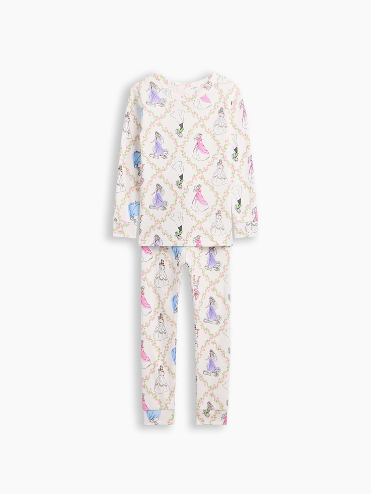 Image number 1 showing, babyGap × Disney Princess Print PJ Set