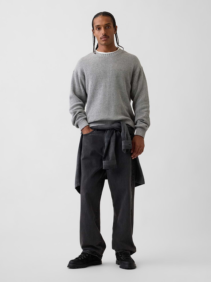 Image number 2 showing, Relaxed Shaker Sweater