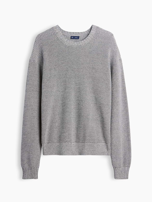 Relaxed Shaker Sweater