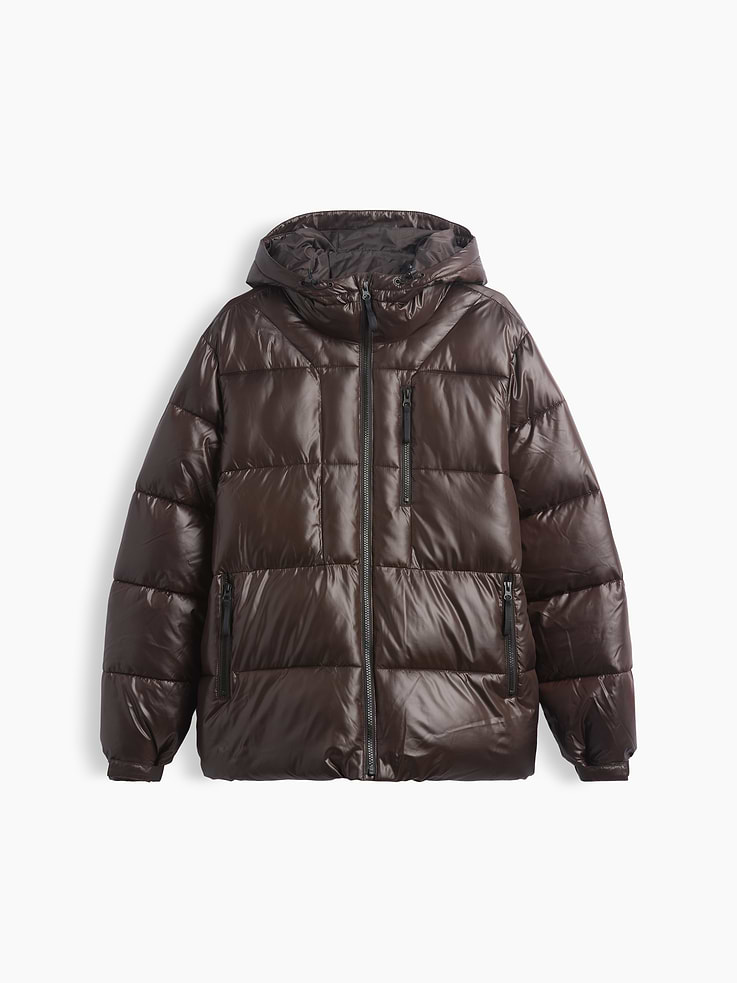 Image number 5 showing, Recycled Heavyweight Puffer Jacket