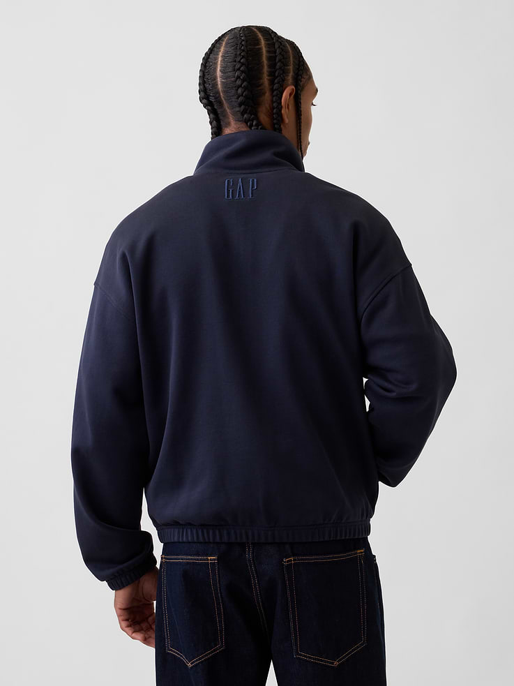 Image number 3 showing, Heavyweight Oversized Zip Jacket