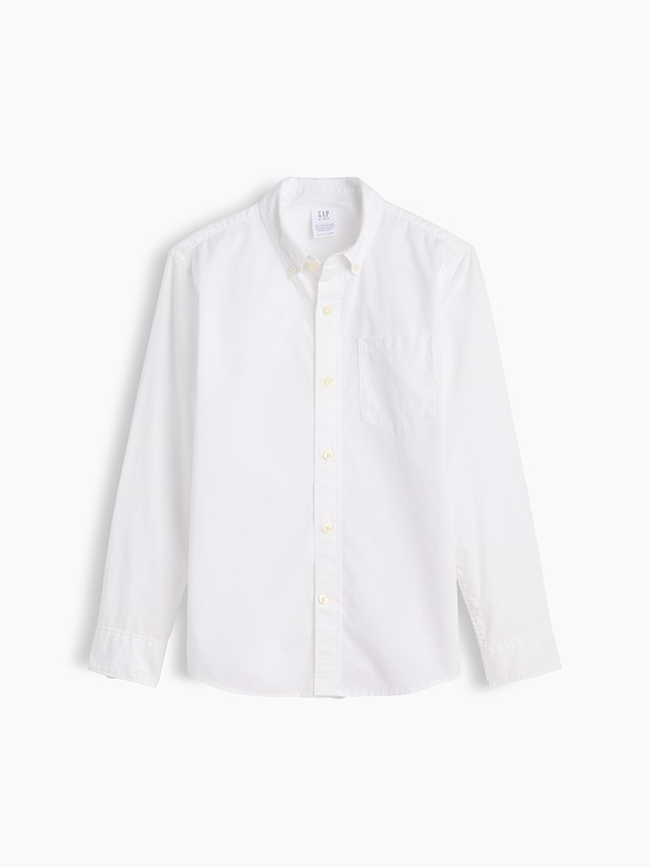 Kids Poplin Uniform Shirt