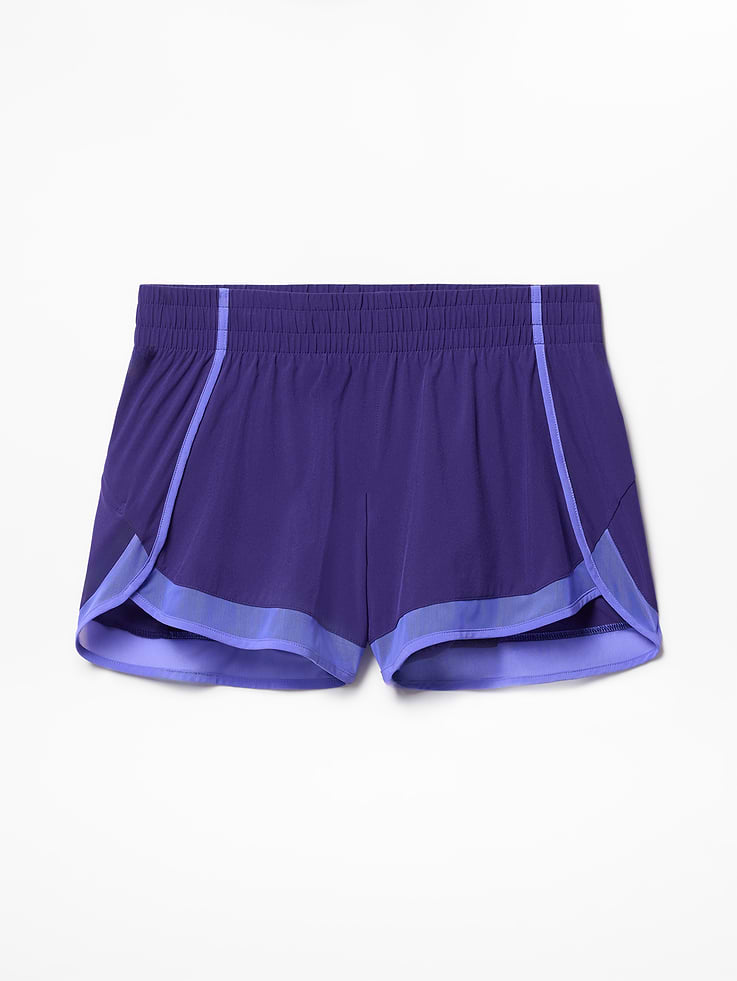 Image number 7 showing, Mesh Racer Run Mid Rise 4" Short